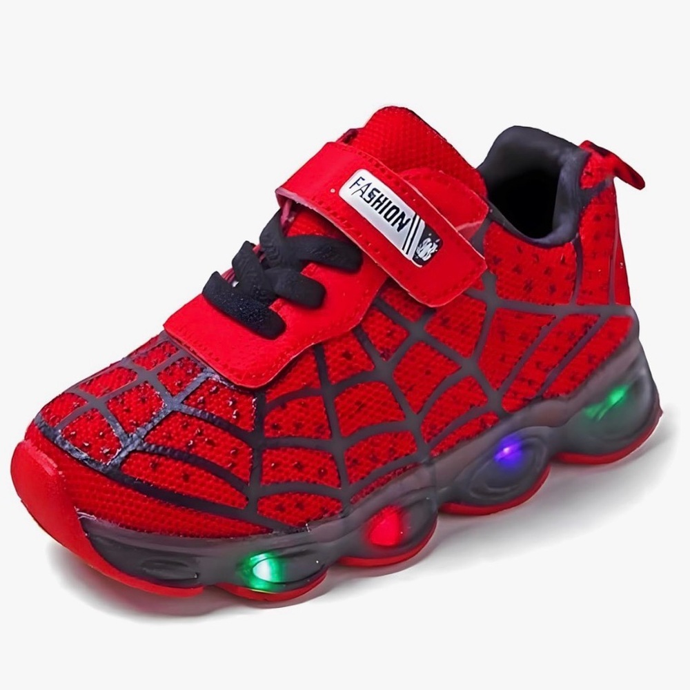 Children's Shoes Boys Breathable  Light Sneakers Unisex Luminous Sneakers